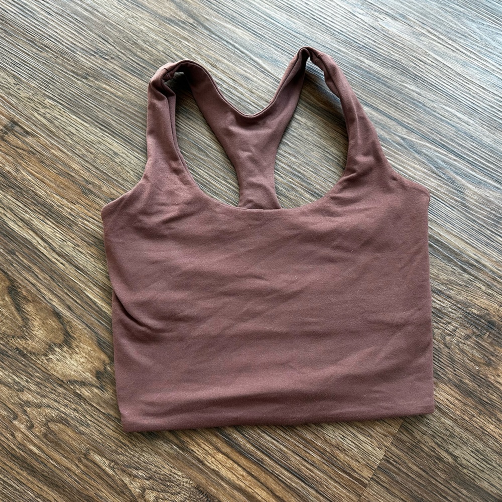 Bombshell Sportswear Long Line Chocolate Bra
